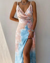 D'midi party dress mit luxuriösem stoff – elegante abendmode für spezielle anlässe