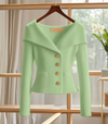 D women's ripp-strick cardigan mit knöpfen – gemütlich fürs büro & freizeit – stilvolles strickoberteil für vielseitige looks