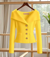 D women's ripp-strick cardigan mit knöpfen – gemütlich fürs büro & freizeit – stilvolles strickoberteil für vielseitige looks