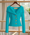 D women's ripp-strick cardigan mit knöpfen – gemütlich fürs büro & freizeit – stilvolles strickoberteil für vielseitige looks