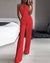 Dä damen ärmellose jumpsuit – elegant für formelle anlässe – stilvoll und vielseitig