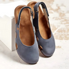 D'schöne slingback sandalen für frauen – komfortable sommerschuhe mit weichem material und unterstützendem design für lässige ausflüge