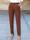 Damen massihosen für eleganten büro-look – smarte, legere designs für vielseitige outfits