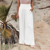 D'weite hose i gemütlicher leinen-style für lässigi strandlooks - leicht & atmungsaktiv für dä summer