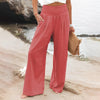 D'weite hose i gemütlicher leinen-style für lässigi strandlooks - leicht & atmungsaktiv für dä summer