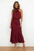 Chic halterneck-kleid - exquisite abendgarderobe für damen