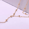 3-teiliges Y-Halsband mit Lagen – eleganter Schmuck für Frauen