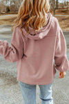 Fleece-Hoodie – Casual Damenjacke mit Reissverschluss und Brusttaschen