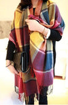 Schal - luxuriöser warmer Schal für Damen