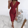 Eleganter massgeschneiderter kleid - stilvolle damenabendmode