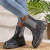 Stylische damen ankle wellies - schicke chelsea boots