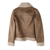 Shearling-Bikerjacke – Stilvolli Damenjacke us