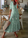Maxi-kleid - luftiges sommerkleid mit boho charme