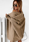 Chunky strickjacke - oversized damen strickmode