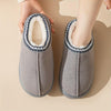 Plüsch Slip-on Hausschuhe Damen – Bequeme Hausschuhe für Zuhause