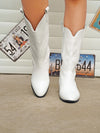 Cowboy stiefel - stilvolle damen pu schuhe mit weichem innenfutter