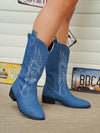 Cowboy stiefel - stilvolle damen pu schuhe mit weichem innenfutter