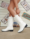 Cowboy stiefel - stilvolle damen pu schuhe mit weichem innenfutter