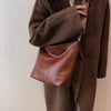 handtasche - schicke damenschultertasche mit gemustertem gurt