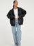 bomberjacke - stilvolle ladies zip-jacke