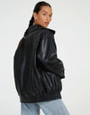 bomberjacke - stilvolle ladies zip-jacke