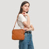 crossbody bag - elegante posttasche für frauen