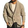 Vintage Wollblazer - grüne Jagdjacke mit mehreren Taschen und Stehkragen