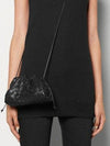 Mini-crossbody-tasche für damen – minimalistische gewebte tasche