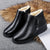 Ankle boots - stilvolle damen faux warm gefüttert mit reissverschluss