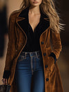 Langer wild-trenchcoat - elegante oberbekleidung für frauen