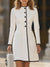 Maßgeschneidetes hemdblusenkleid - eleganter mittellanger klassiker für damen