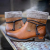 Stiefeletten aus Kunst – schicke Winterschuhe für Frauen