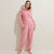 Fleece overall mit öhrli - gemütliche loungewear für damen