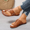 Damen Sandalen aus Kunst – stilvolle Sommer Slip-Ons
