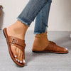 Damen Sandalen aus Kunst – stilvolle Sommer Slip-Ons