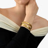 5-teilige Armreif-Kollektion – Äusserst elegante Damen-Armbänder