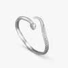 Schlangenarmband – Eleganter Damen-Bangle mit glänzendem Metall-Finish