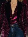Samt blazer - schicke damen abendjacke