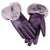winterhandschuhe - stilvolle damenhandschuhe mit fellbesatz