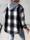Karierter Flanellmantel für Damen – casual Layering-Look