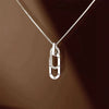 Kette mit verflochtenen Gliedern – eleganter Damenschmuck