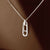 Kette mit verflochtenen Gliedern – eleganter Damenschmuck