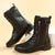 Schnürstiefel aus Kunst für Damen – langlebig und stilvoll