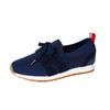 Mesh slip-on sneakers - luftige damen sportschuhe