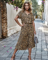Hemdkleid - lässig geschnittenes midi-kleid für damen mit gürtel