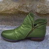 Stiefeletten aus Kunst – stylishe Damen Stiefel mit Reißverschluss