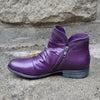 Stiefeletten aus Kunst – stylishe Damen Stiefel mit Reißverschluss