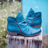 Stiefeletten aus Kunst – stylishe Damen Stiefel mit Reißverschluss