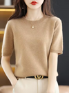 Strickpullover - kurzarm top aus und für damen
