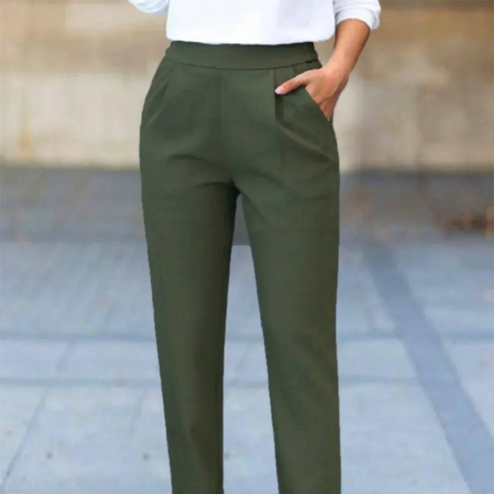 Damen massihosen für eleganten büro-look – smarte, legere designs für vielseitige outfits - Image 2